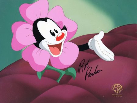 Animaniacs Original Production Cel Signed By Rob Paulsen:  Yakko For Discount