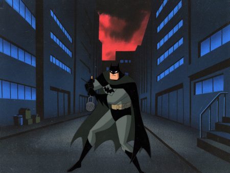 The New Batman Adventures Original Production Cel: Batman Online Hot Sale