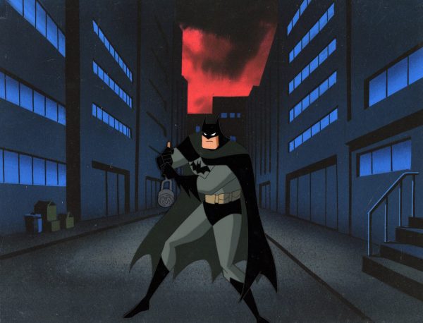 The New Batman Adventures Original Production Cel: Batman Online Hot Sale