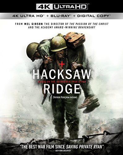 HACKSAW RIDGE [4K ULTRA HD + BLU-RAY + DIGITAL HD] on Sale